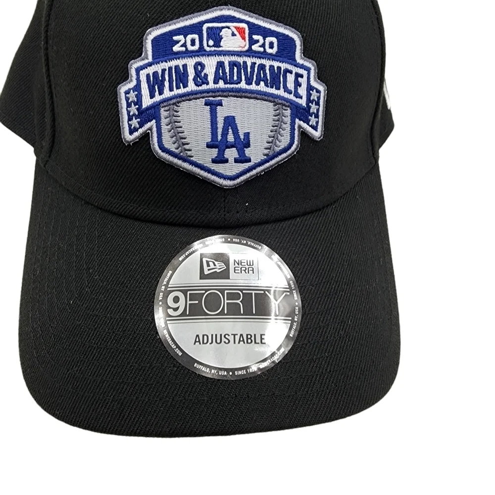 New Era Men's Los Angeles Dodgers 2020 LDS Champ 9Forty Adjustable Hat - OSFA - Picture 3 of 8